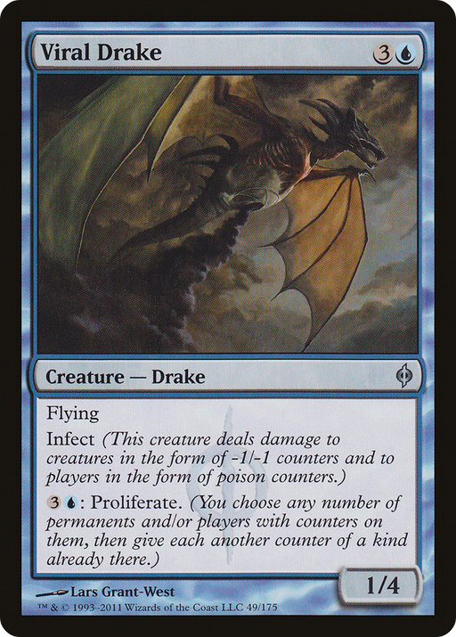 Viral Drake (NPH-049) [New Phyrexia] MTG Single Wizards of the Coast