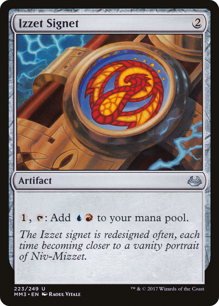 Izzet Signet (MM3-223) [Modern Masters 2017] MTG Single Modern Masters 2017