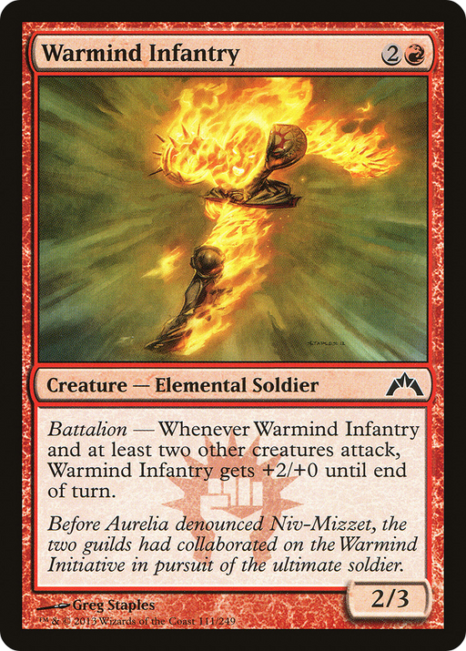 Warmind Infantry (GTC-111) [Gatecrash] MTG Single Wizards of the Coast