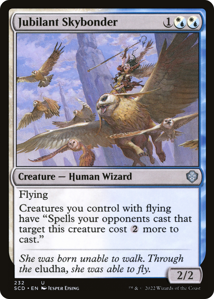 Jubilant Skybonder (SCD-232) [Starter Commander Decks] MTG Single Wizards of the Coast