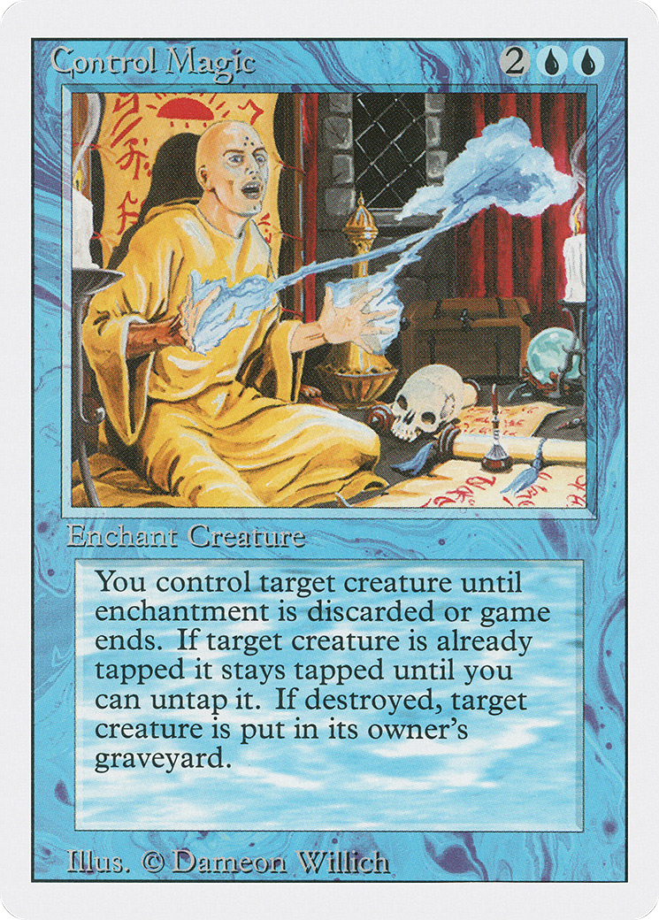 Control Magic (3ED-) [Revised Edition] MTG Single Wizards of the Coast