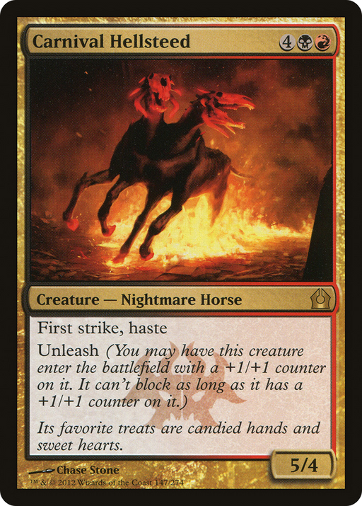 Carnival Hellsteed (RTR-147) [Return to Ravnica] MTG Single Wizards of the Coast