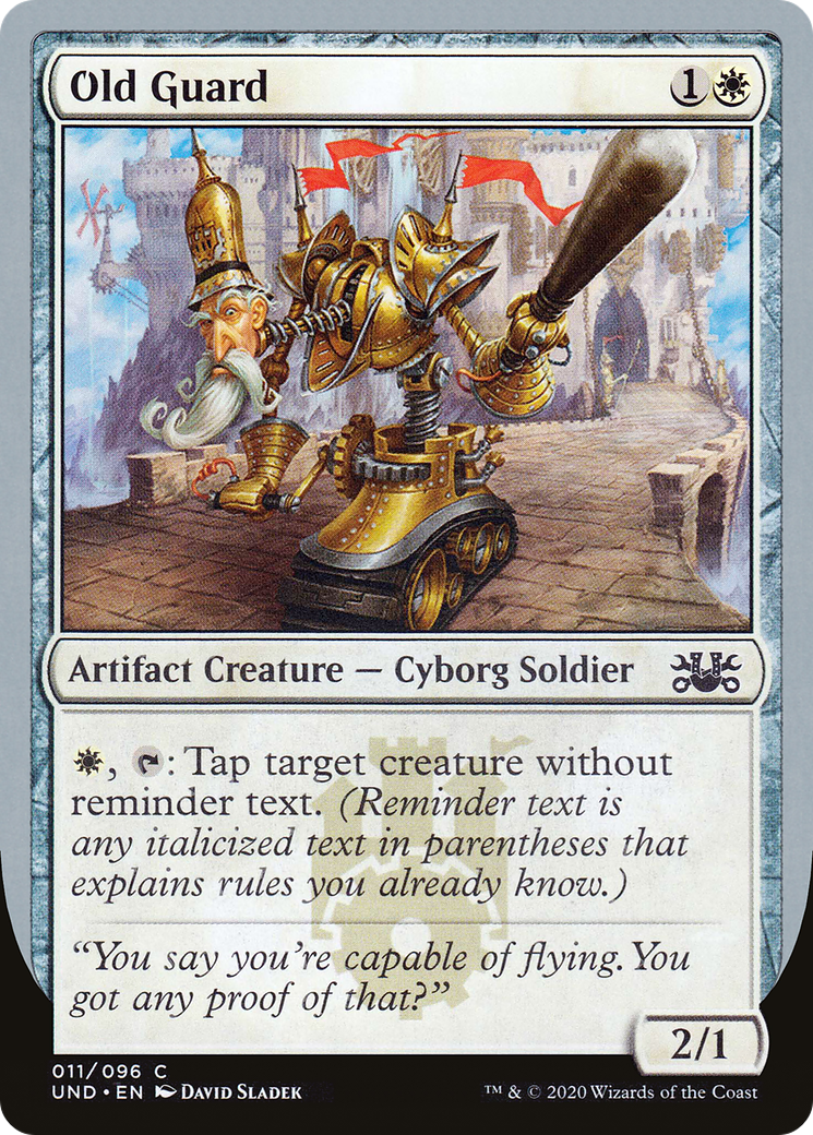 Old Guard (UND-011) [Unsanctioned] MTG Single Wizards of the Coast
