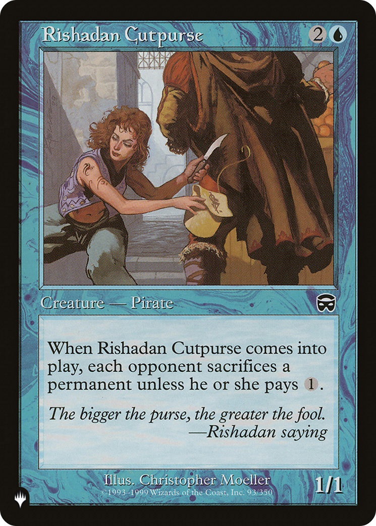 Rishadan Cutpurse (LIST-MMQ-93) [Mystery Booster] The List MTG Single Wizards of the Coast