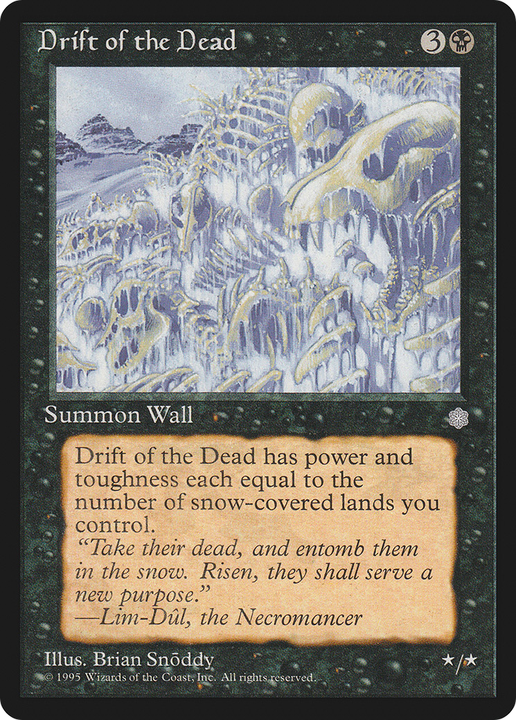 Drift of the Dead (ICE-) [Ice Age] MTG Single Wizards of the Coast