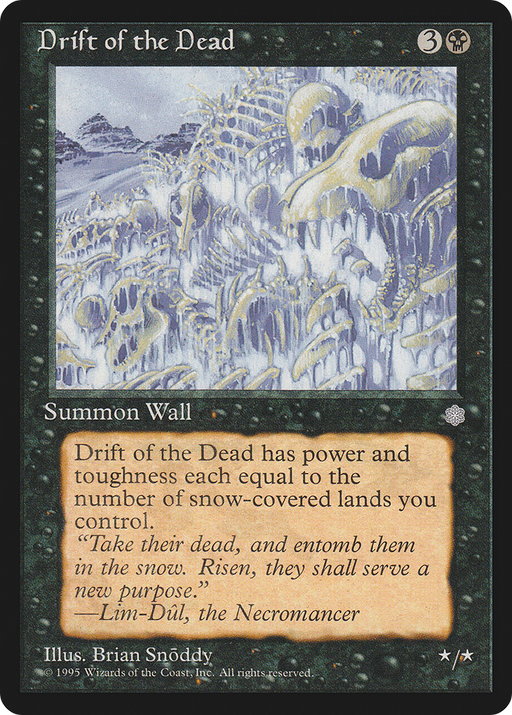 Drift of the Dead (ICE-) [Ice Age] MTG Single Wizards of the Coast