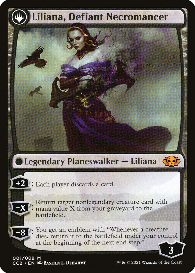 Liliana, Heretical Healer (CC2-001) [Misc] Commander Collection: Black MTG Single Wizards of the Coast