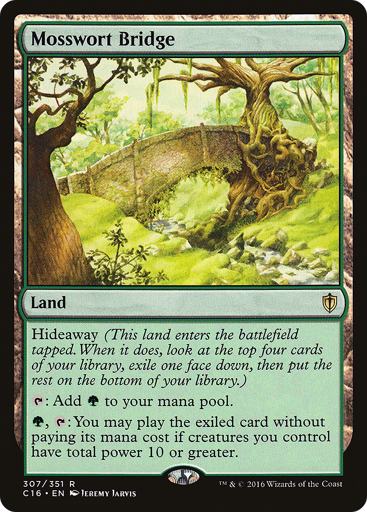 Mosswort Bridge (C16-307) [Commander 2016] MTG Single Wizards of the Coast