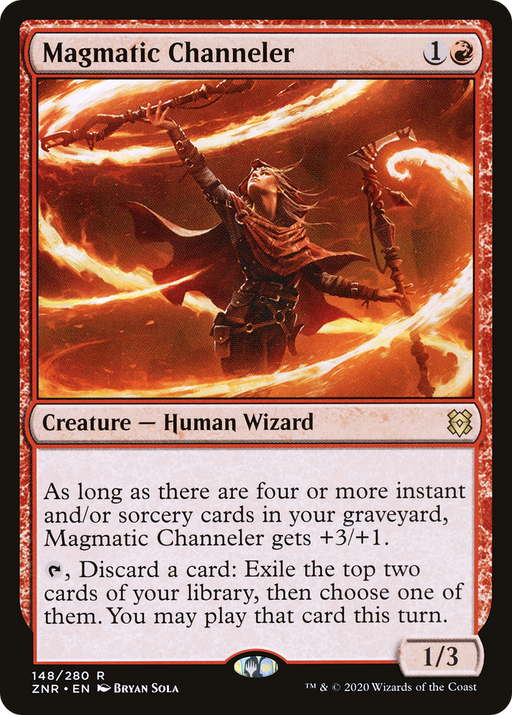 Magmatic Channeler (ZNR-148) [Zendikar Rising] MTG Single Wizards of the Coast