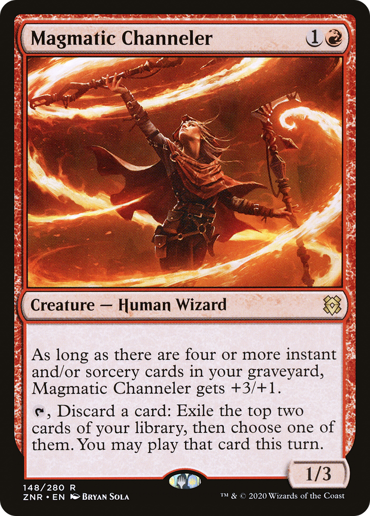Magmatic Channeler (ZNR-148) [Zendikar Rising] Foil MTG Single Wizards of the Coast