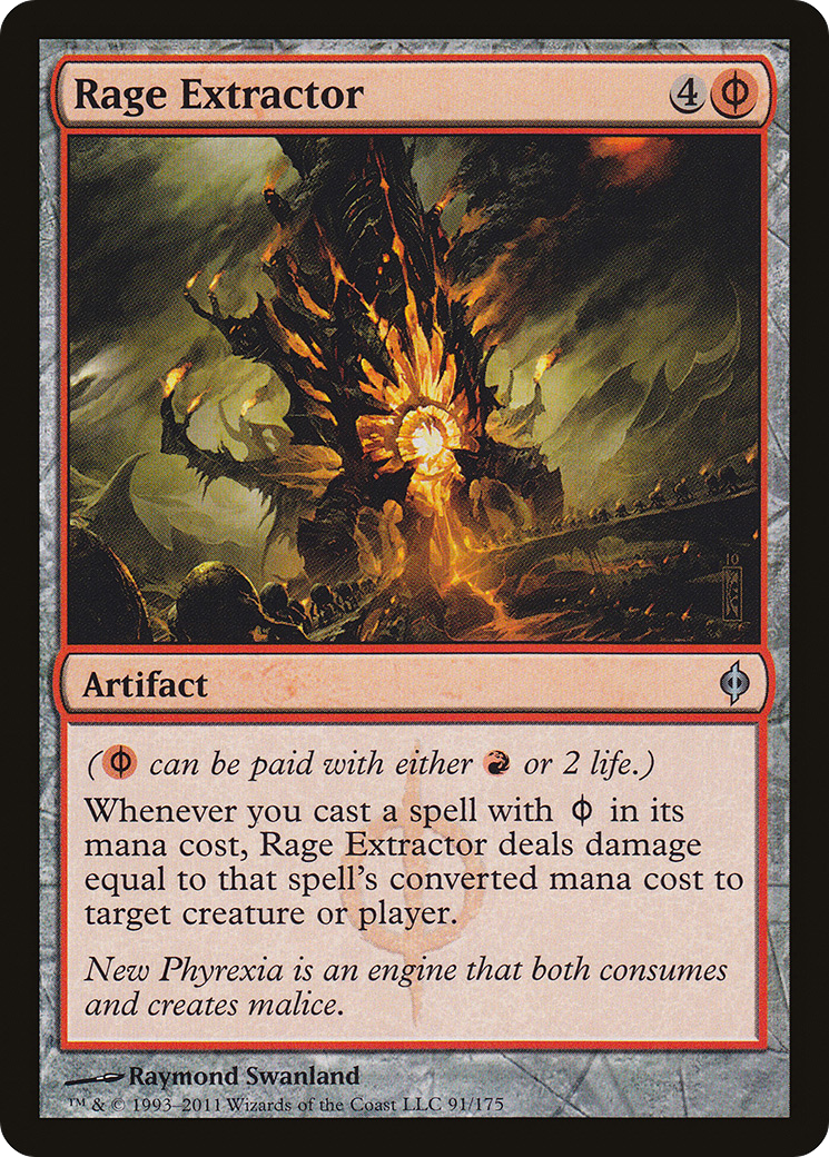 Rage Extractor (NPH-091) [New Phyrexia] MTG Single Wizards of the Coast