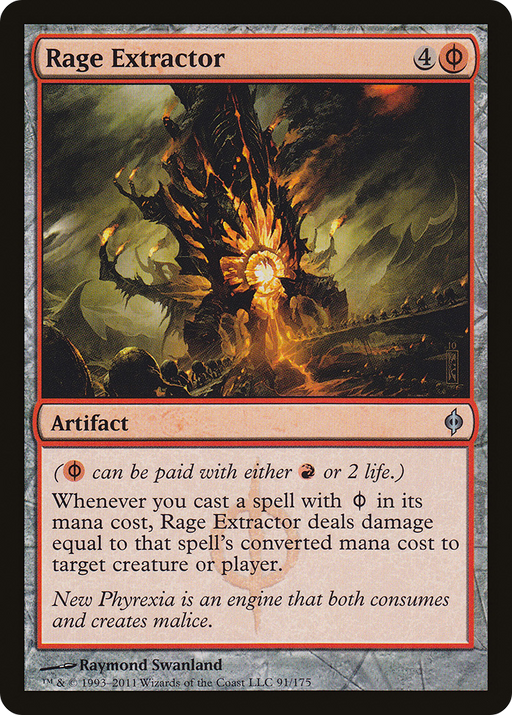 Rage Extractor (NPH-091) [New Phyrexia] MTG Single Wizards of the Coast