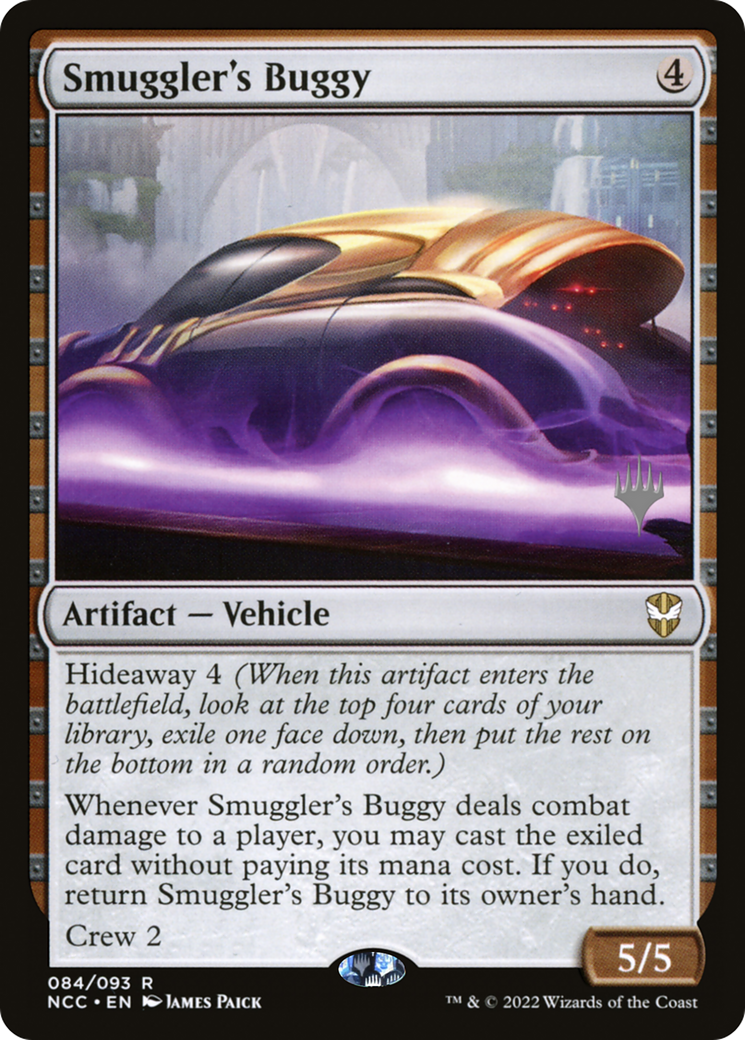 Smuggler's Buggy (PPSNC-84P) [New Capenna Commander Promos] Foil MTG Single Wizards of the Coast