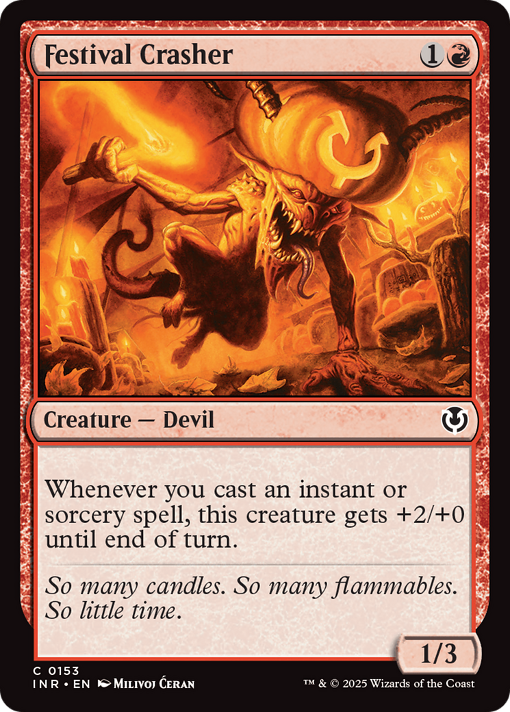 Festival Crasher (INR-153) [Innistrad Remastered] MTG Single Wizards of the Coast