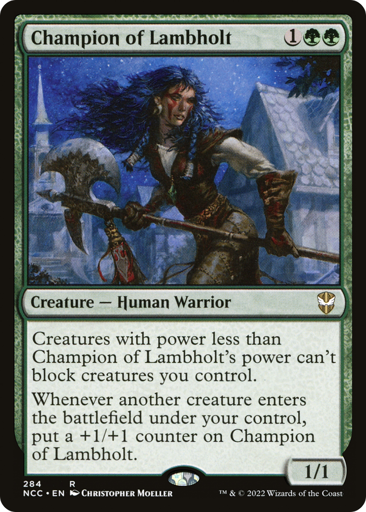 Champion of Lambholt (NCC-284) [New Capenna Commander] MTG Single Wizards of the Coast