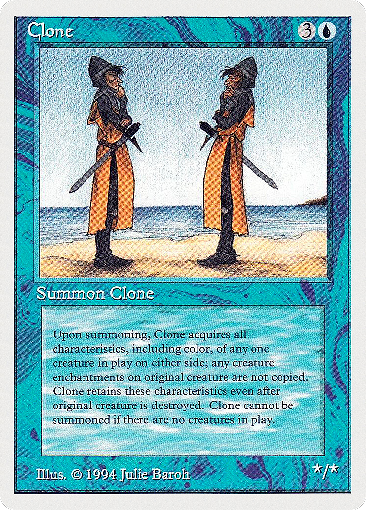 Clone (SUM-051) [Misc] Summer Magic / Edgar MTG Single Wizards of the Coast