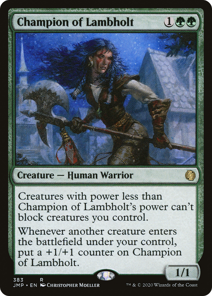 Champion of Lambholt (JMP-383) [Jumpstart] MTG Single Wizards of the Coast