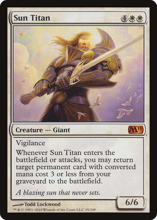 Sun Titan (M11-035) [Magic 2011] Foil MTG Single Wizards of the Coast