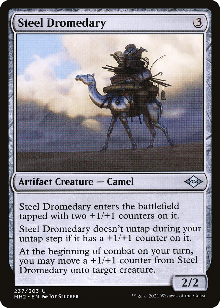 Steel Dromedary (MH2-237) [Modern Horizons 2] Foil MTG Single Modern Horizons 2