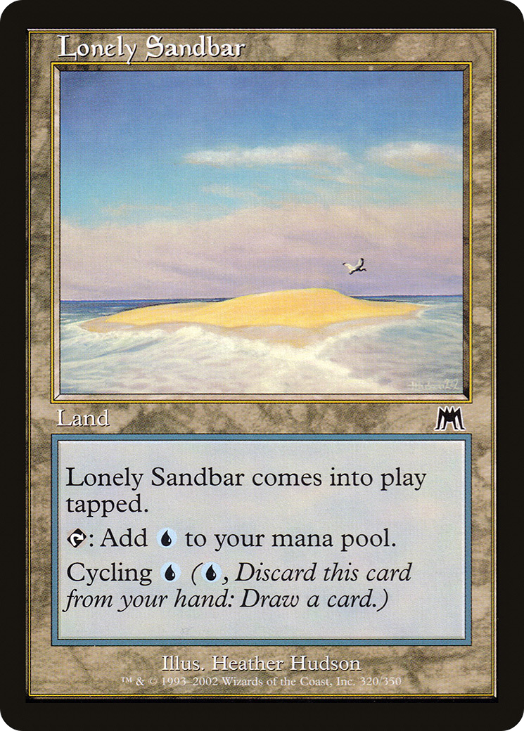 Lonely Sandbar (ONS-320) [Onslaught] Foil MTG Single Wizards of the Coast