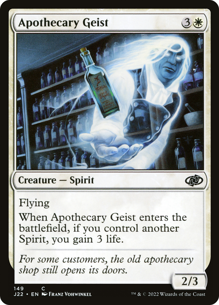 Apothecary Geist (J22-149) [Jumpstart 2022] MTG Single Wizards of the Coast
