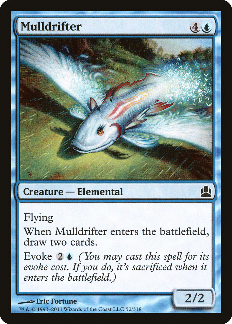Mulldrifter (CMD-052) [Commander 2011] MTG Single Wizards of the Coast
