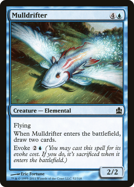 Mulldrifter (CMD-052) [Commander 2011] MTG Single Wizards of the Coast