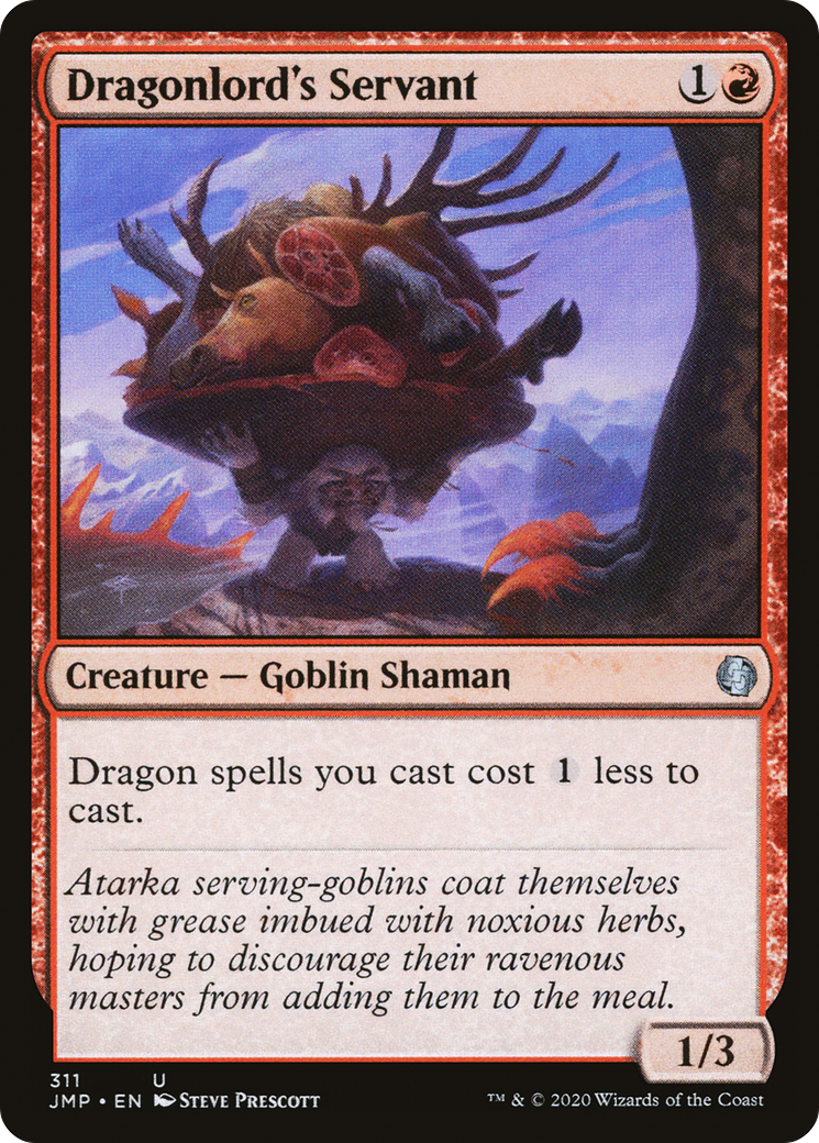 Dragonlord's Servant (JMP-311) [Jumpstart] MTG Single Wizards of the Coast