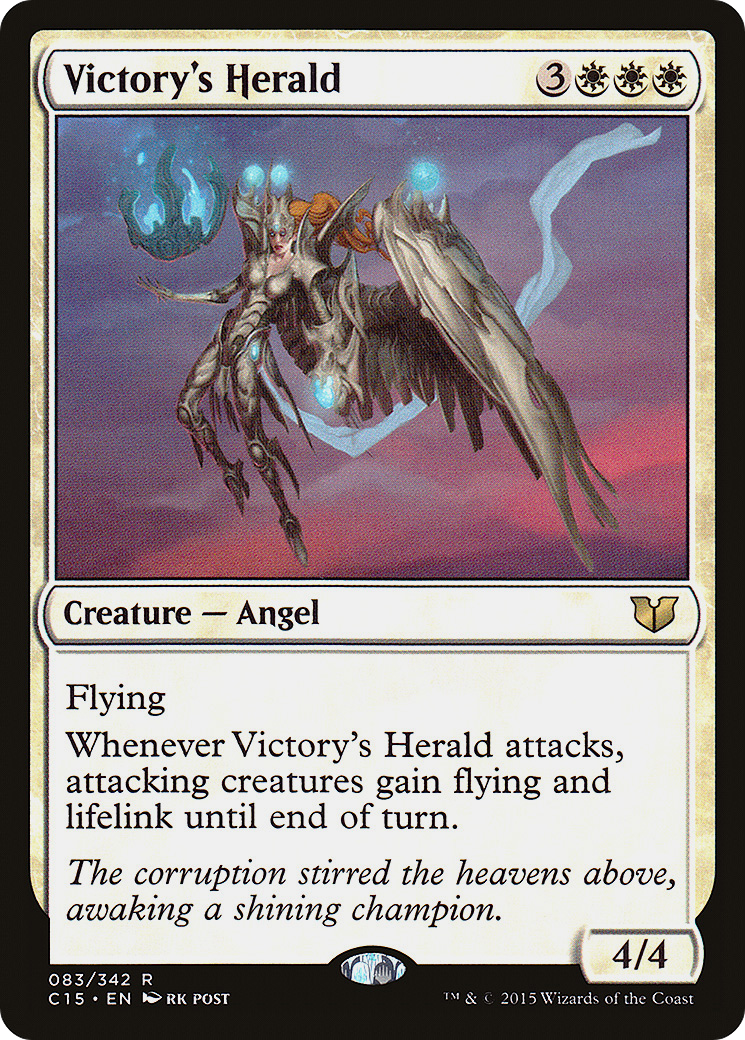Victory's Herald (C15-083) [Commander 2015] MTG Single Wizards of the Coast