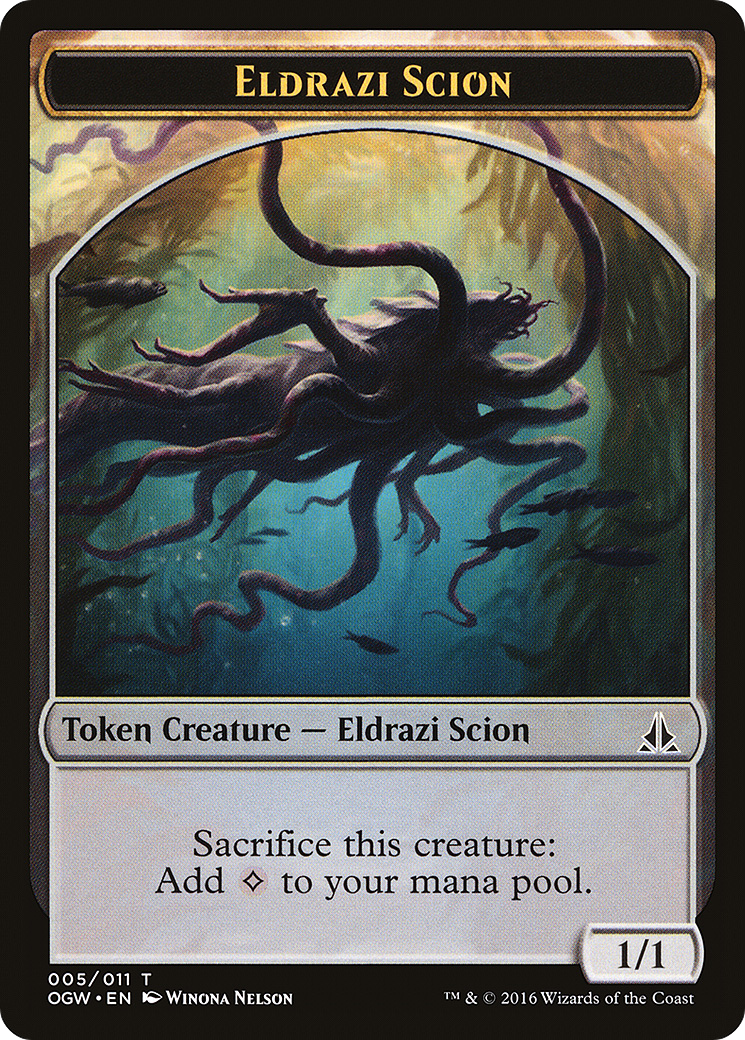 Eldrazi Scion Token (005) (OGW-005) [Tokens] Oath of the Gatewatch Tokens MTG Single Wizards of the Coast