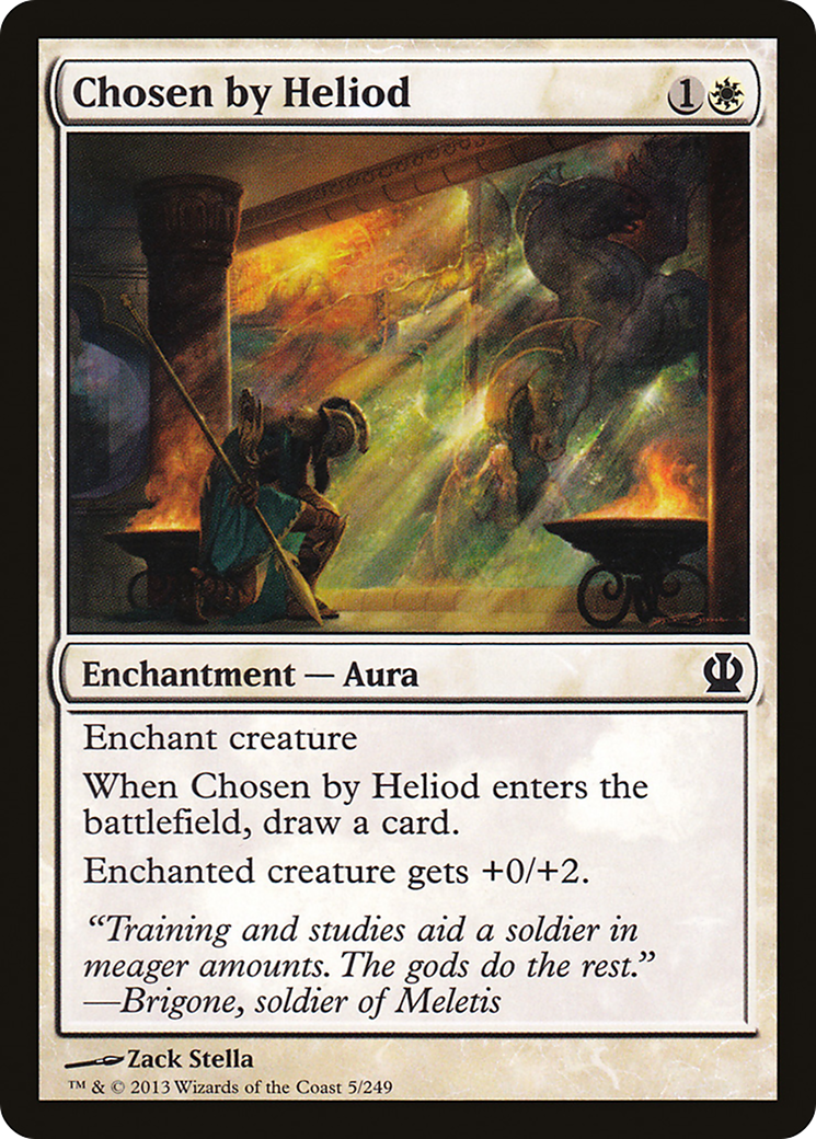 Chosen by Heliod (THS-005) [Theros] MTG Single Wizards of the Coast