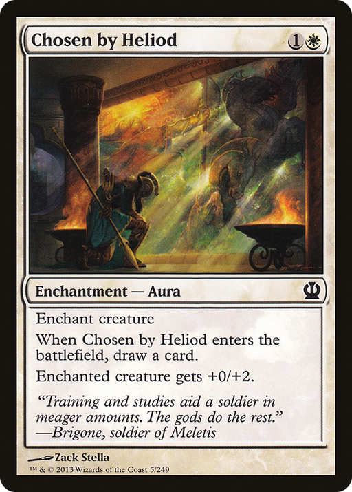 Chosen by Heliod (THS-005) [Theros] MTG Single Wizards of the Coast