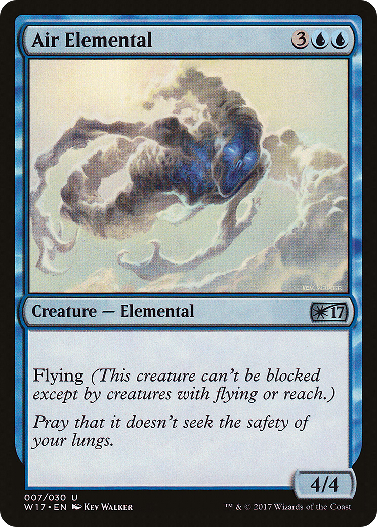 Air Elemental (W17-007) [Misc] Welcome Deck 2017 MTG Single Wizards of the Coast