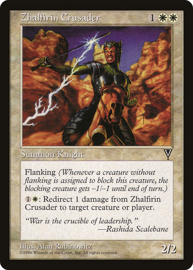 Zhalfirin Crusader (VIS-025) [Visions] MTG Single Wizards of the Coast