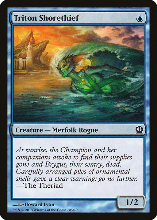 Triton Shorethief (THS-070) [Theros] MTG Single Wizards of the Coast