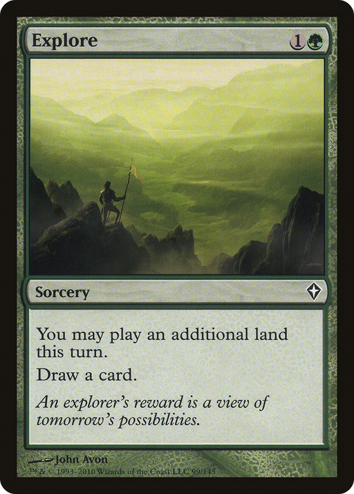 Explore (WWK-099) [Worldwake] Foil MTG Single Wizards of the Coast