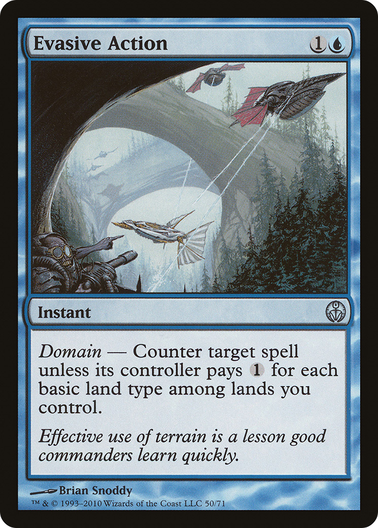 Evasive Action (DDE-050) [Misc] Duel Decks: Phyrexia vs. the Coalition MTG Single Wizards of the Coast