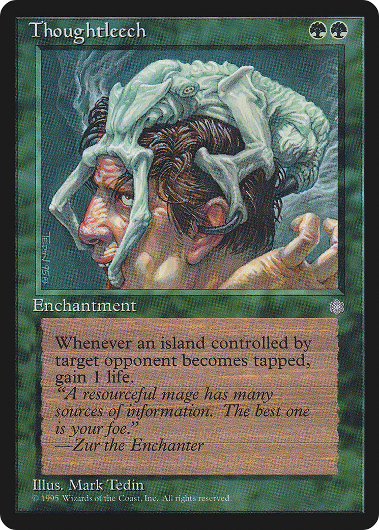 Thoughtleech (ICE-) [Ice Age] MTG Single Wizards of the Coast