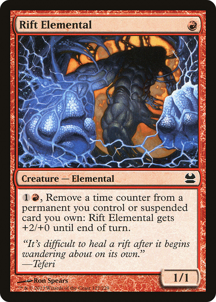 Rift Elemental (MMA-127) [Modern Masters] Foil MTG Single Modern Masters