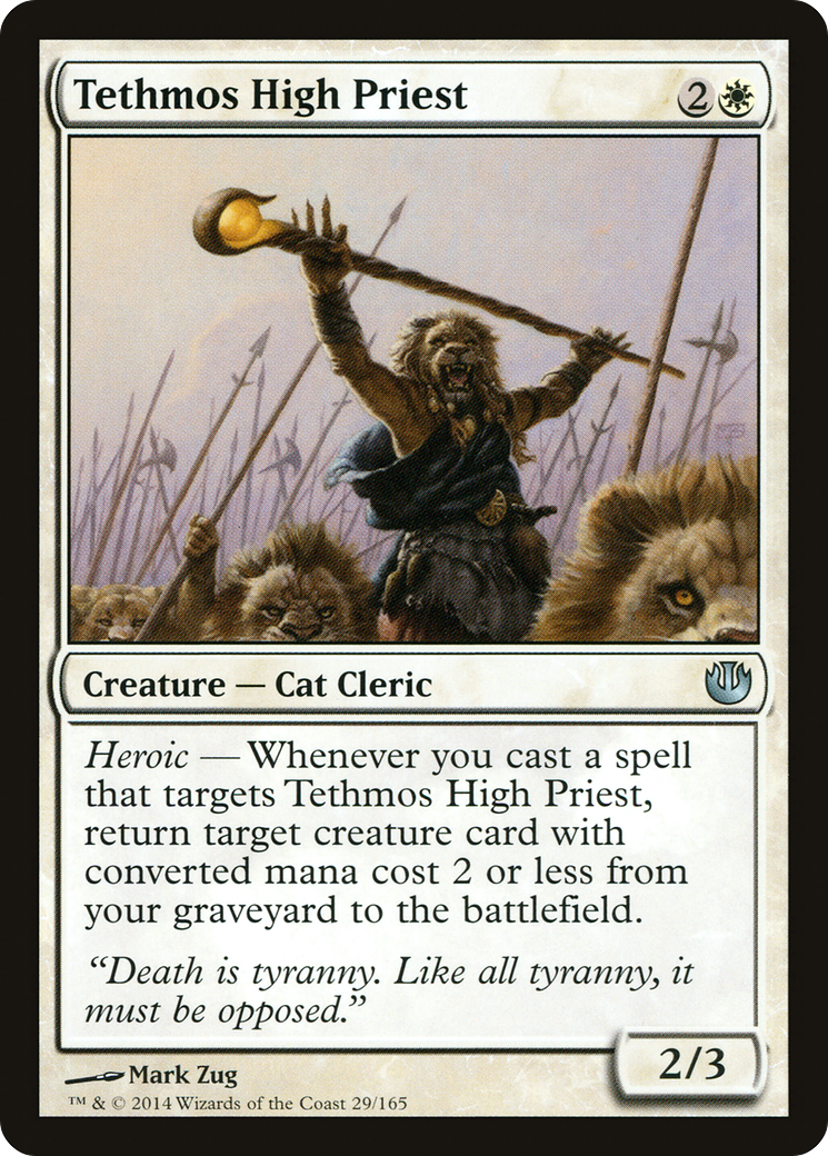 Tethmos High Priest (JOU-029) [Journey into Nyx] Foil MTG Single Wizards of the Coast