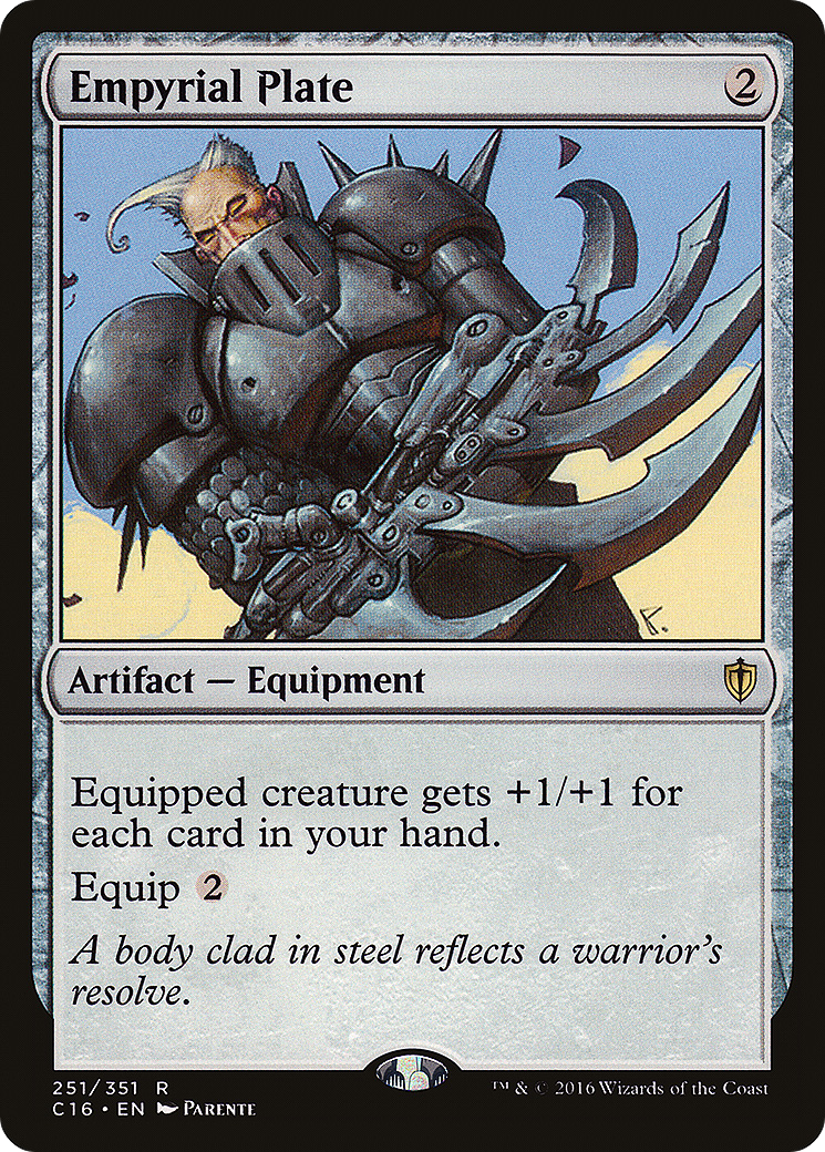 Empyrial Plate (C16-251) [Commander 2016] MTG Single Wizards of the Coast