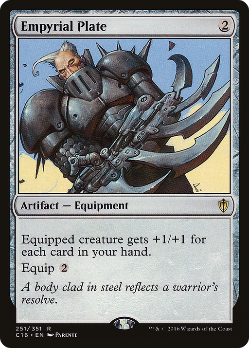 Empyrial Plate (C16-251) [Commander 2016] MTG Single Wizards of the Coast