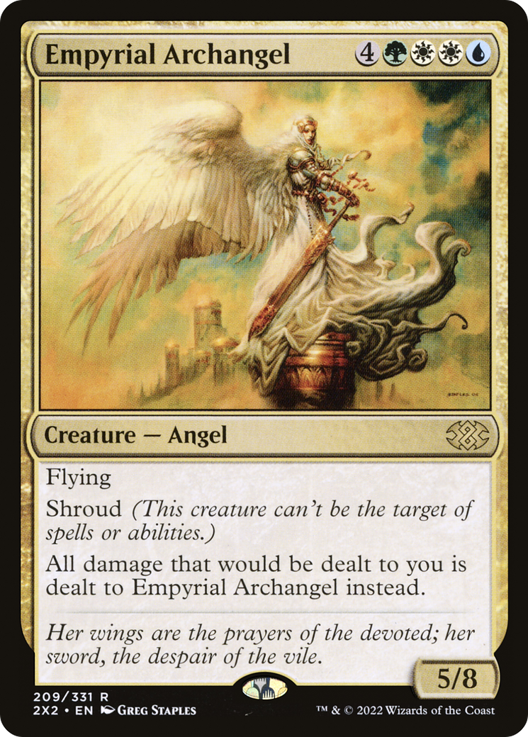 Empyrial Archangel (2X2-209) [Double Masters 2022] MTG Single Wizards of the Coast
