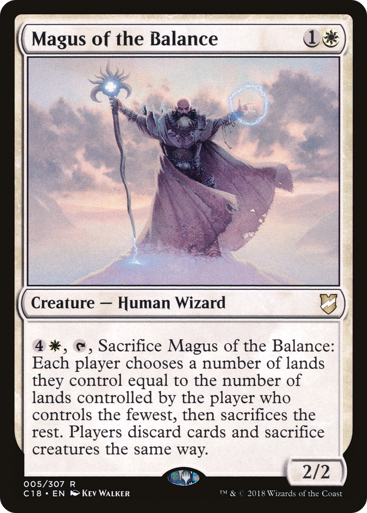 Magus of the Balance (C18-005) [Commander 2018] MTG Single Wizards of the Coast