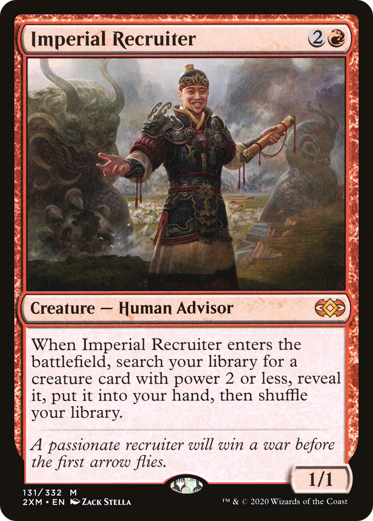 Imperial Recruiter (2XM-131) [Double Masters] MTG Single Wizards of the Coast