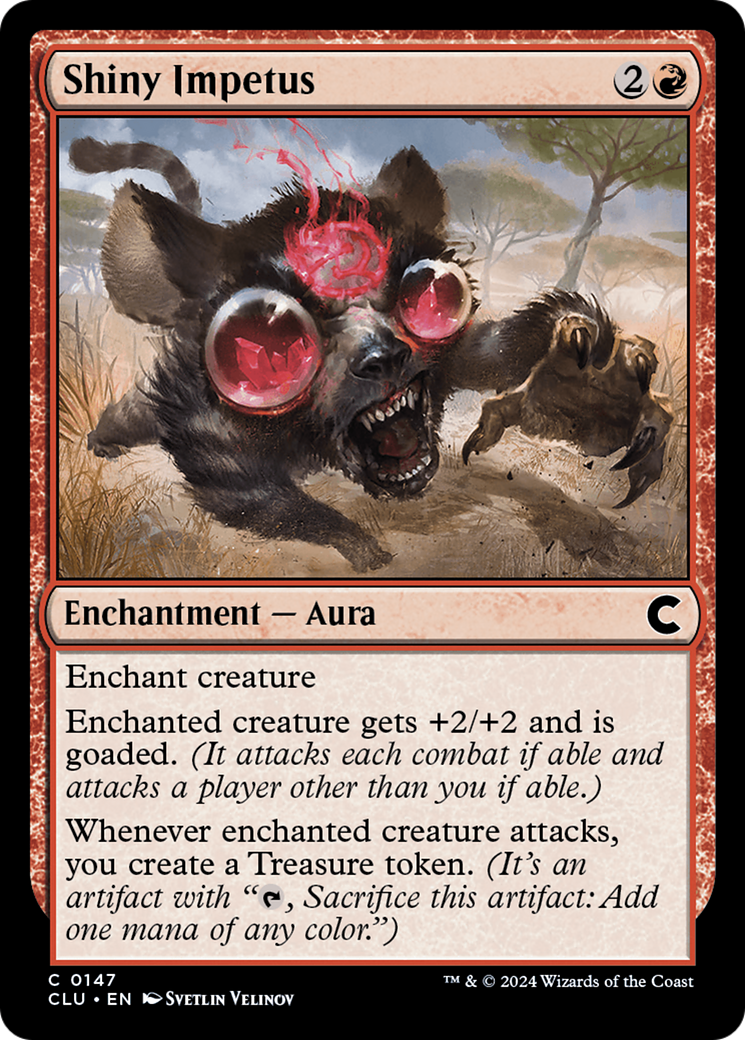 Shiny Impetus (CLU-147) [Ravnica: Clue Edition] MTG Single Wizards of the Coast