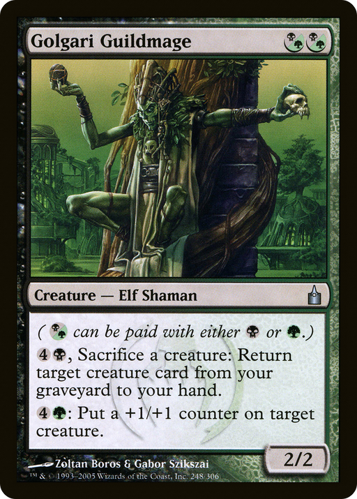 Golgari Guildmage (RAV-248) [Ravnica: City of Guilds] MTG Single Wizards of the Coast