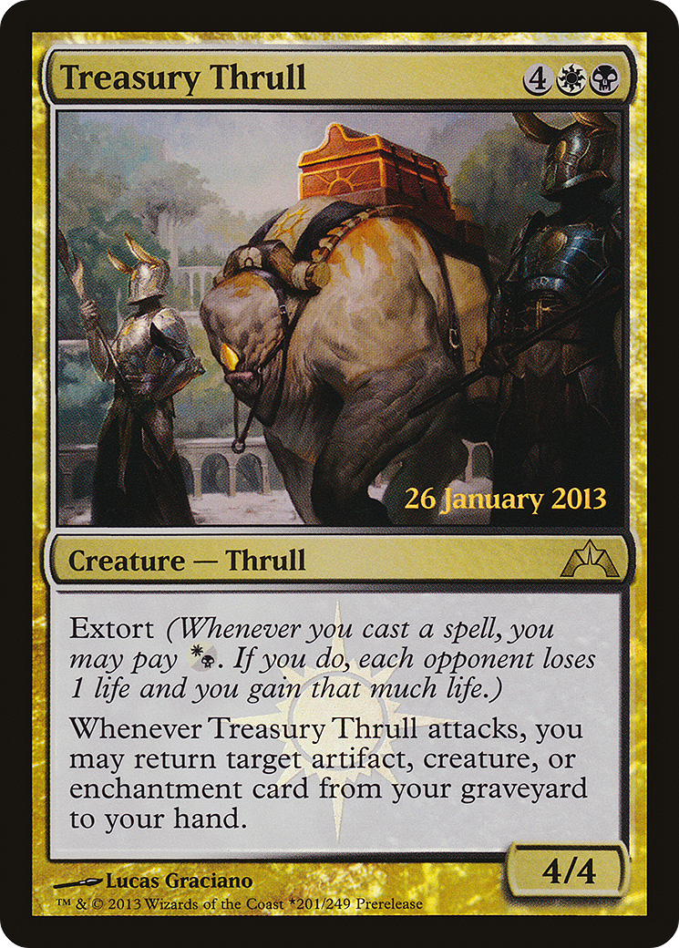 Treasury Thrull (PRE-201★) [Gatecrash Promos] Foil MTG Single Wizards of the Coast