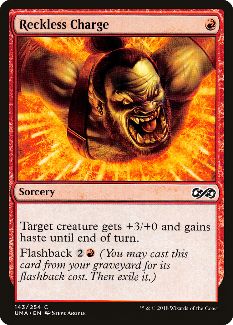 Reckless Charge (UMA-143) [Ultimate Masters] MTG Single Wizards of the Coast