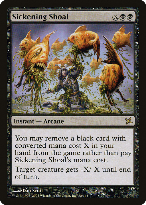 Sickening Shoal (BOK-082) [Betrayers of Kamigawa] MTG Single Wizards of the Coast
